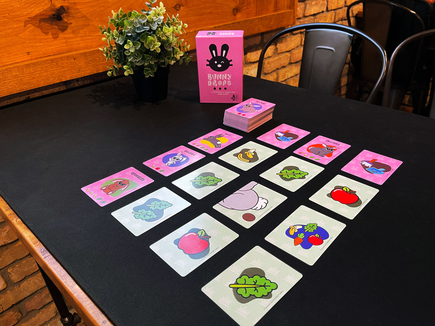 Bunny Drops Card Game | Feed The Bunnies but Clean up After Them! | 2-6 Players - Tin Robot Games