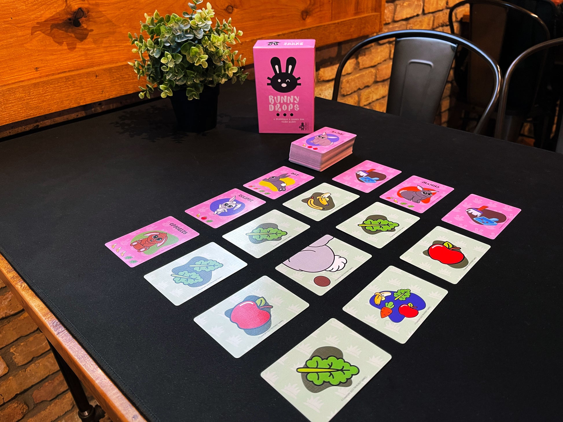 Bunny Drops Card Game | Feed The Bunnies but Clean up After Them! | 2-6 Players - Tin Robot Games