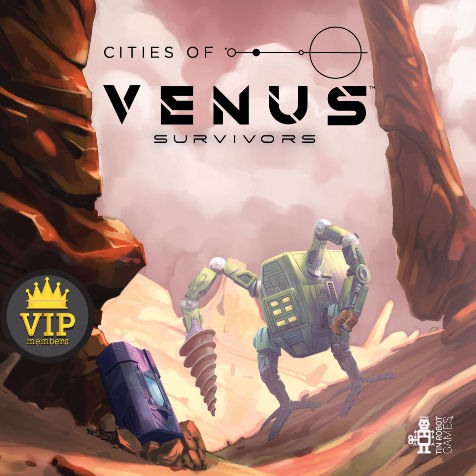 Cities of Venus Universe VIP membership - Tin Robot Games