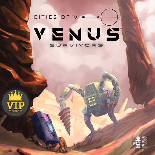 Cities of Venus Universe VIP membership - Tin Robot Games