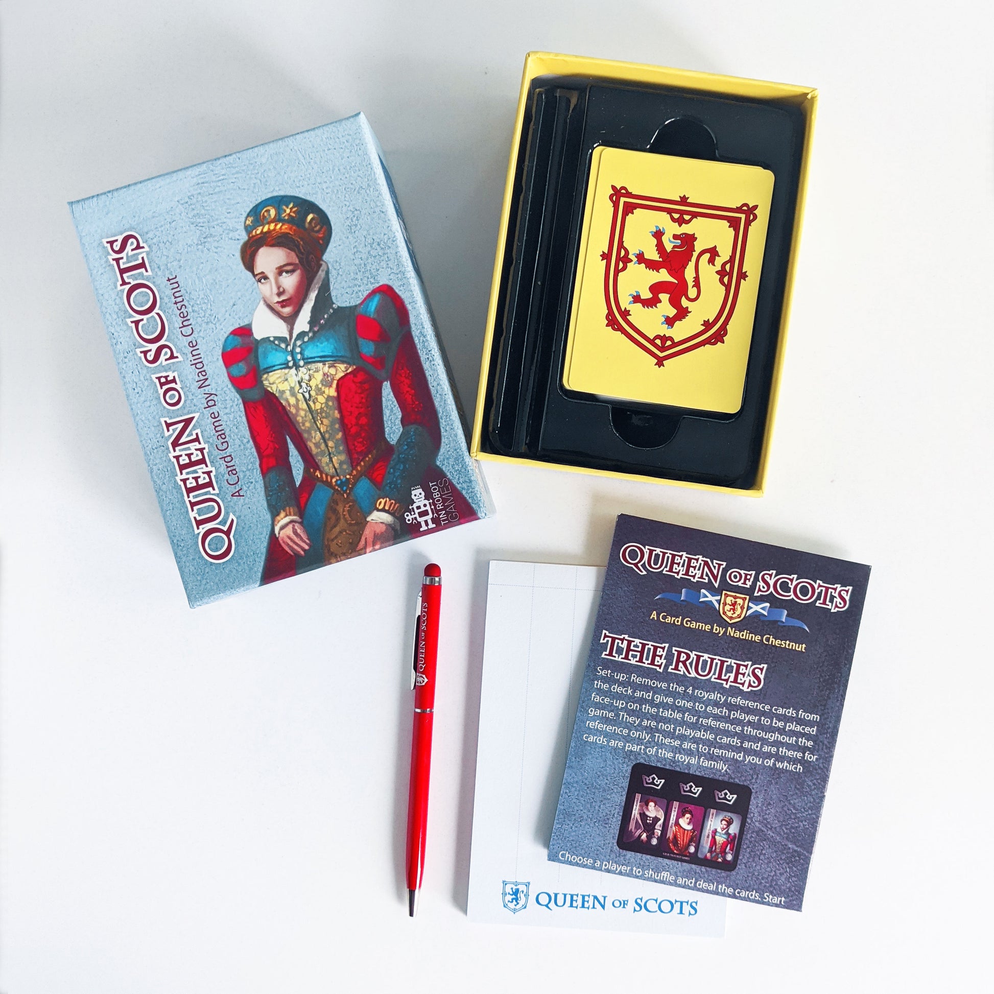 Queen of Scots: The Card Game - Tin Robot Games
