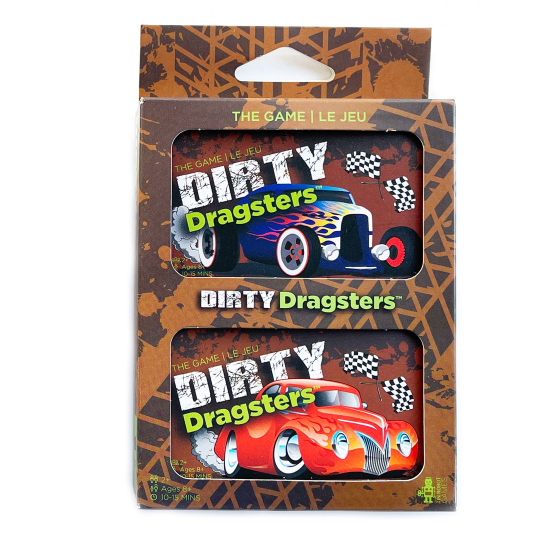 Dirty Dragsters: 4 tin Pack! - Tin Robot Games