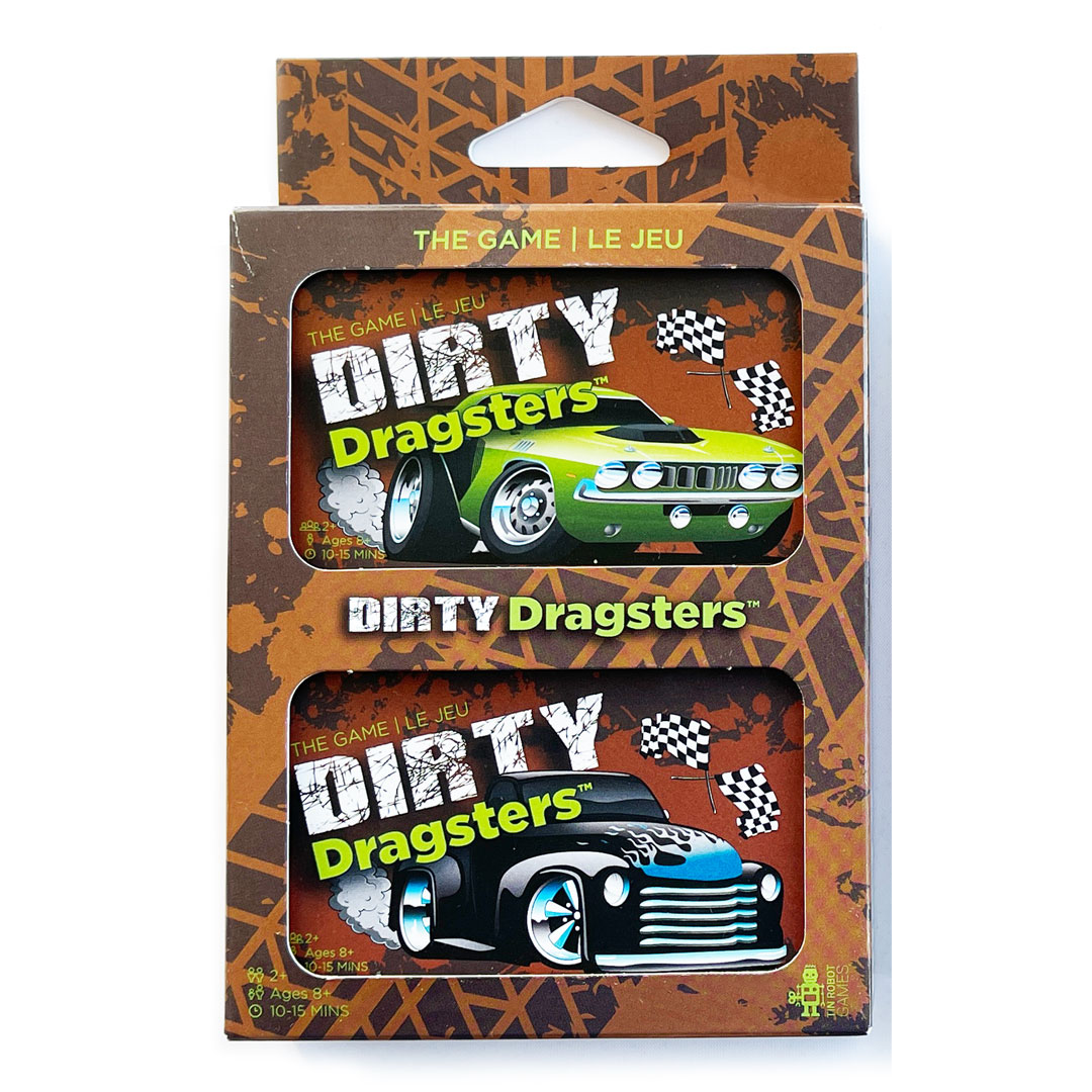 Dirty Dragsters: 4 tin Pack! - Tin Robot Games
