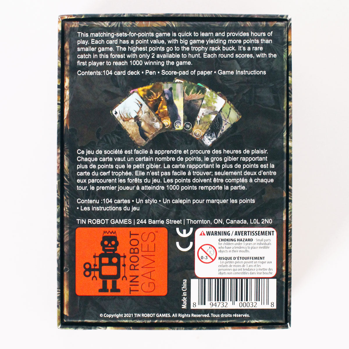 Rack UP: The Hunting Card Game - Tin Robot Games