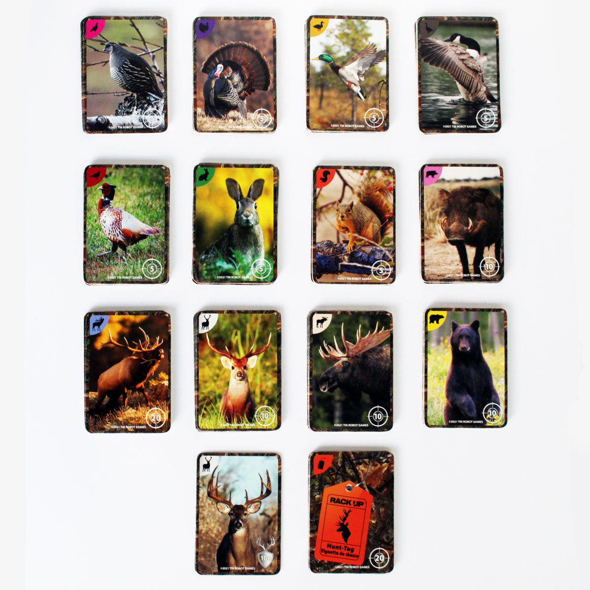 Rack UP: The Hunting Card Game - Tin Robot Games