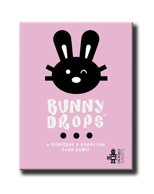 Bunny Drops Card Game | Feed The Bunnies but Clean up After Them! | 2-6 Players - Tin Robot Games