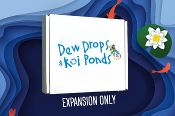 Garden Geckos Dew Drops & Koi Ponds Expansion (requires base game to play)