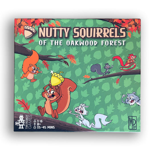 Nutty Squirrels of the Oakwood Forest (Plus Kickstarter acorn upgrade while supplies last) - Tin Robot Games